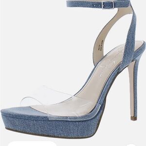 Jessica Simpson Camisha - Size 9 Daisile Denim Sandals